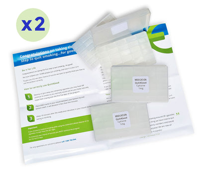 2 x Nicotine FREE Oral Troche* Course - Discount Double Pack